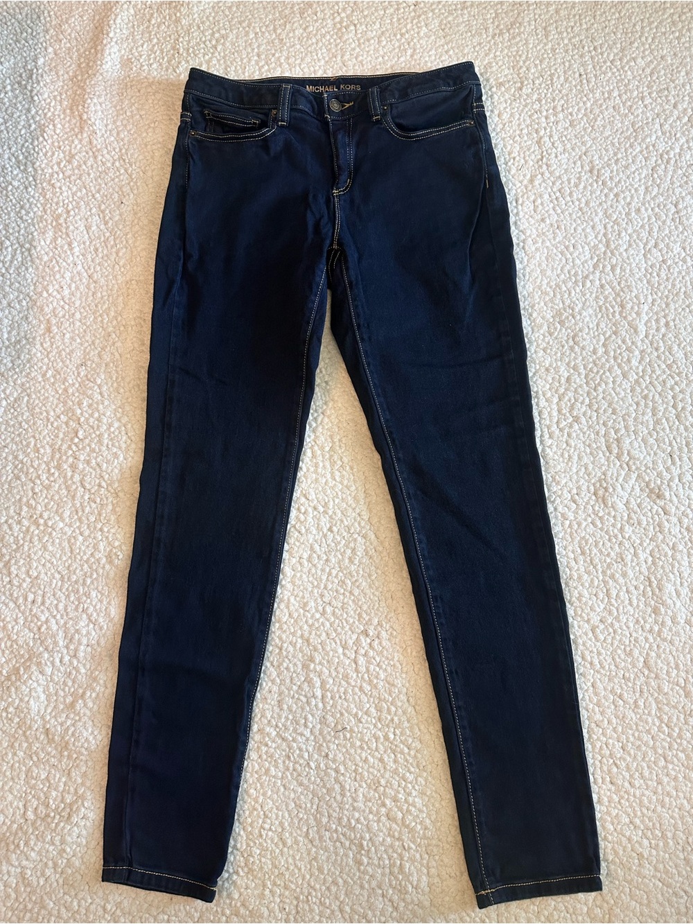 Michael Kors Navy Skinny Jeans for Women